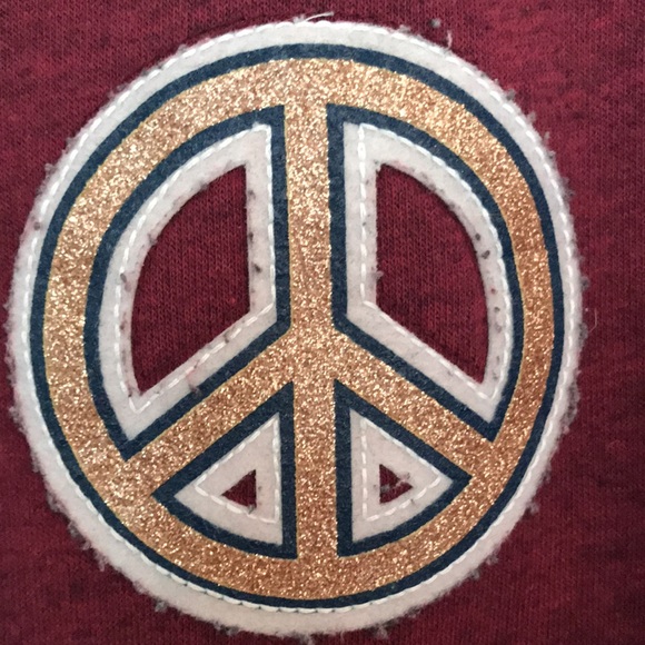 Burgundy Old Navy Sweatshirt - Picture 5 of 8